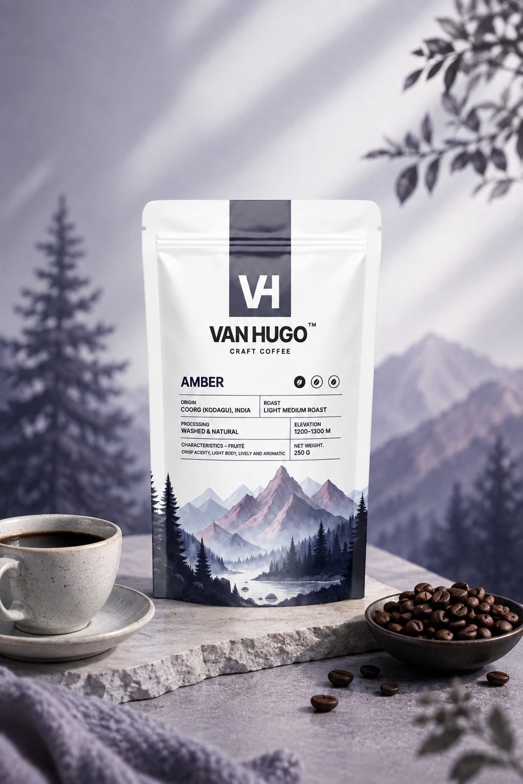 VanHugo Original Amber 100% Arabica Coffee