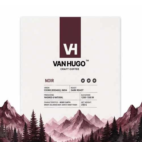 VanHugo Original Noir 100% Arabica Coffee