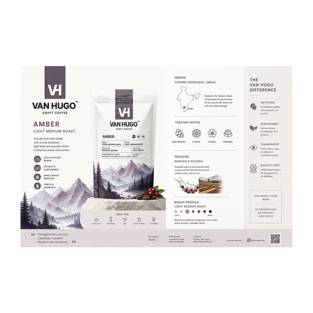 VanHugo Original Amber 100% Arabica Coffee
