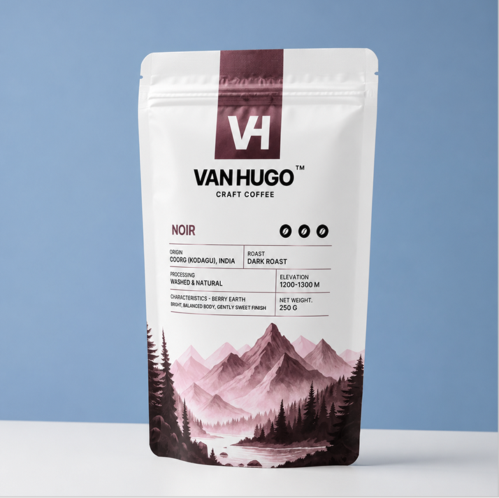 VanHugo Original Noir 100% Arabica Coffee